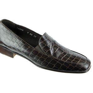 Cole Haan Bown Womens Crocodile Print Loafers Flat Leather Size 7 B